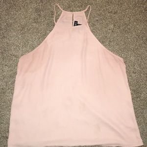 Blush pink “Timing” lg tank